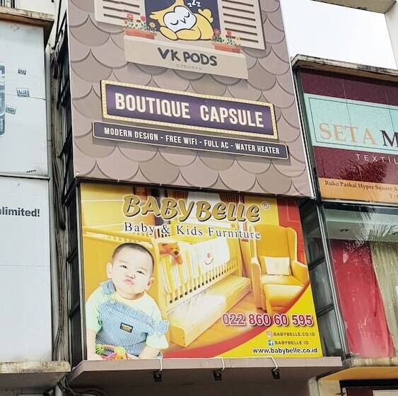 فنادق الكبسولة Vk Pods Bandung   Hostel