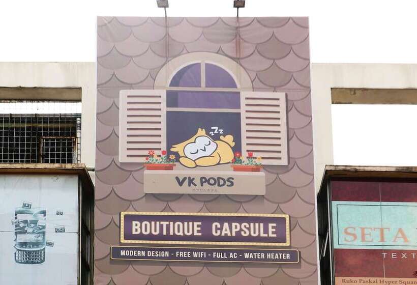 فنادق الكبسولة Vk Pods Bandung   Hostel