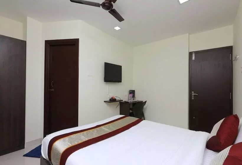 Hotelli O Perfect Stay Near Meenambakkam Metro Station