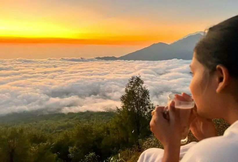 ペンション Batur Green Hill And Hot Spring