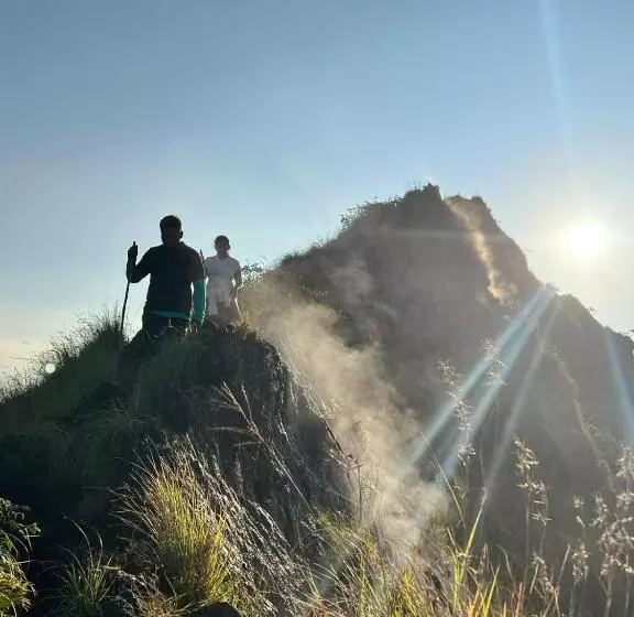 ペンション Batur Green Hill And Hot Spring
