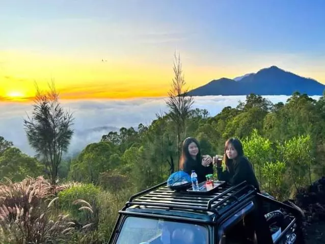 ペンション Batur Green Hill And Hot Spring