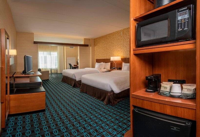 בית מלון כפרי Fairfield Inn & Suites By Marriott Harrisburg International Airport