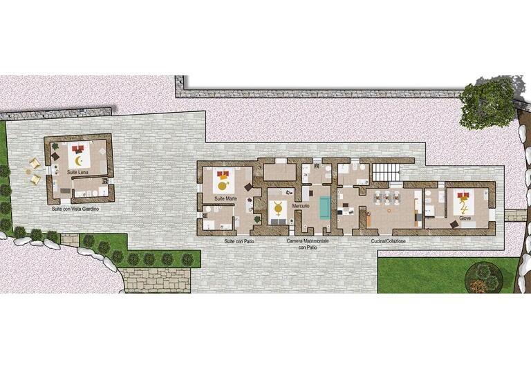 تختخواب و صبحانه Vita Dorata   Rural Chic