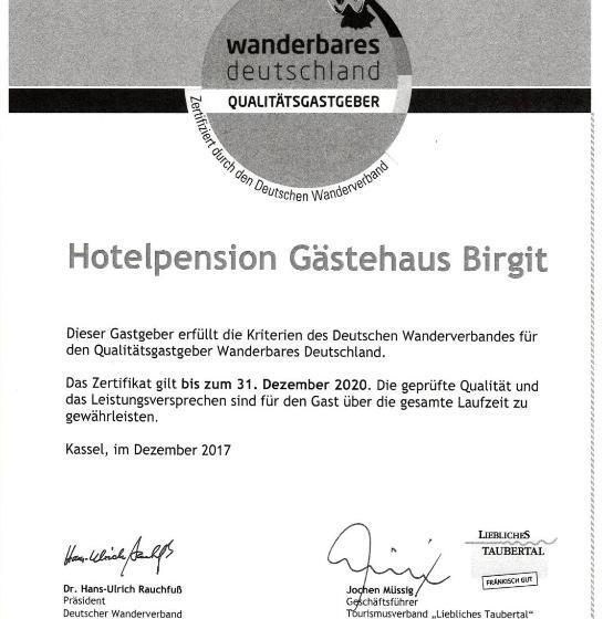 Pension Gästehaus Birgit