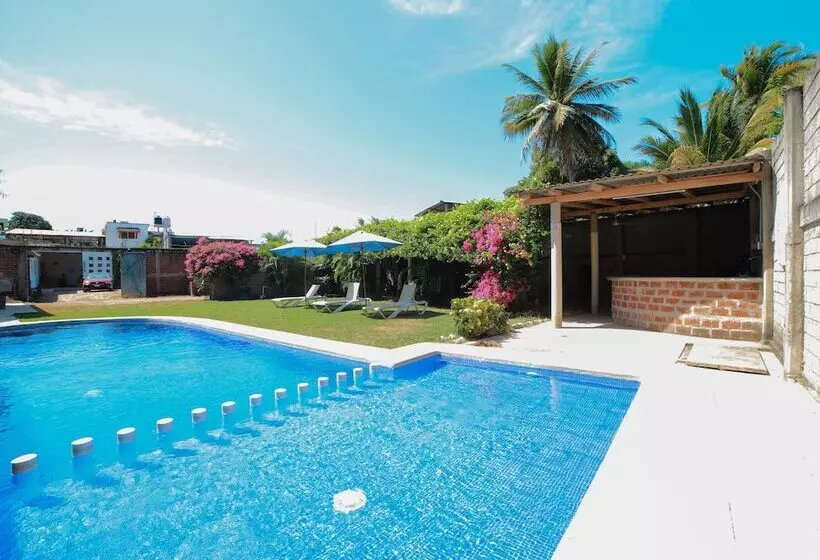 ペンション Bm Zihua Casa De Huéspedes