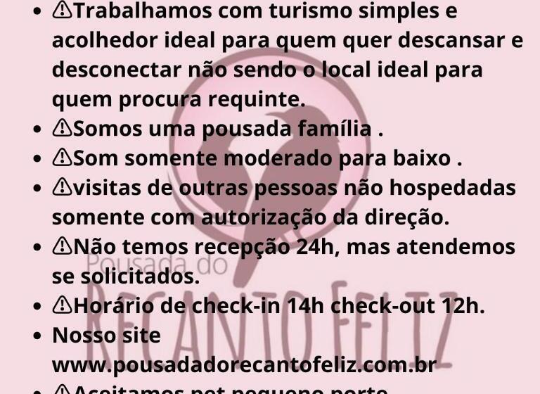 پانسیون Pousada Do Recanto Feliz