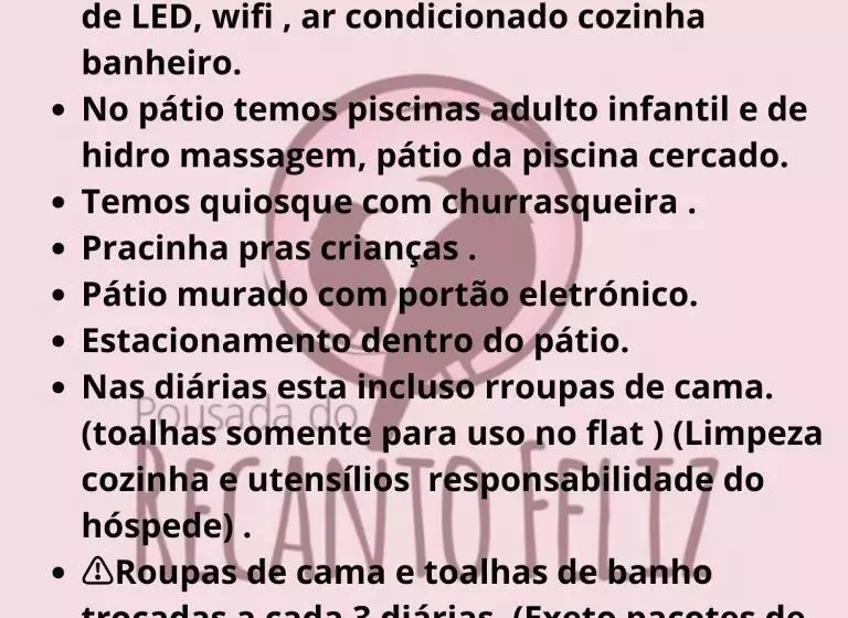 پانسیون Pousada Do Recanto Feliz