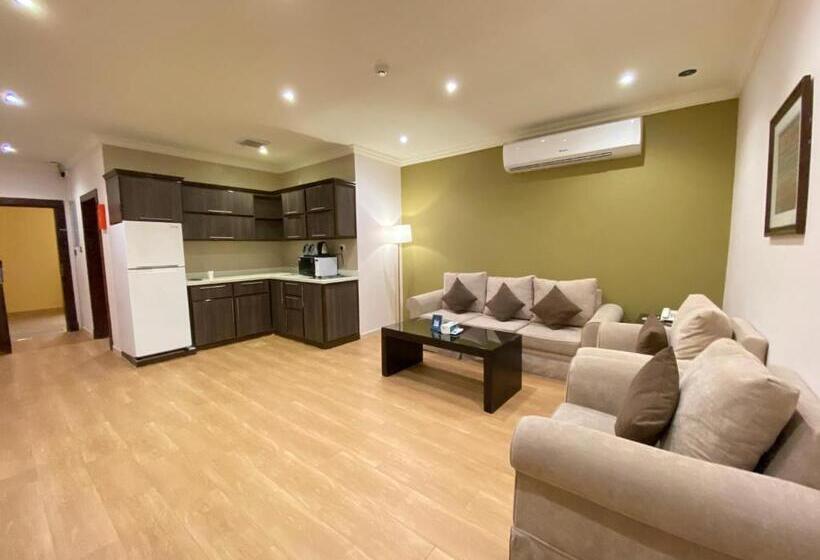 ضيافة القرية الثلاثية شقق مخدومة Aldyafa