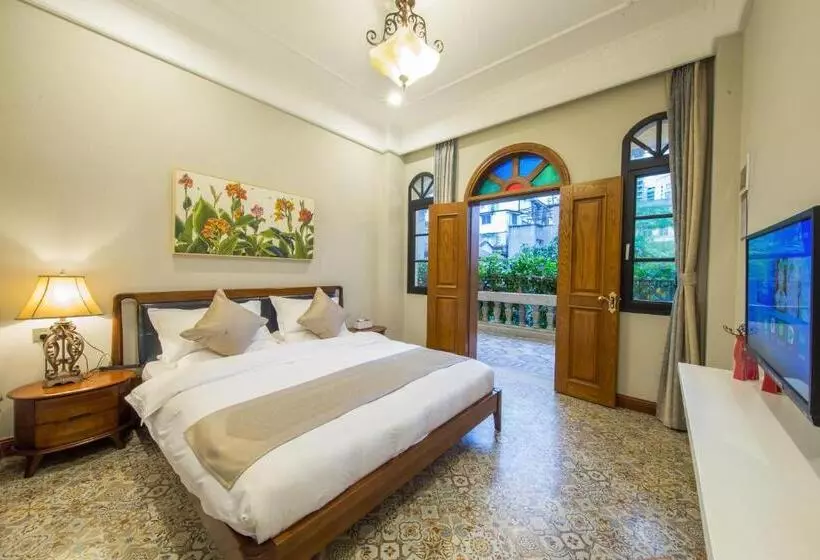 ペンション Xiamen Lanqin Gucuo Mansion