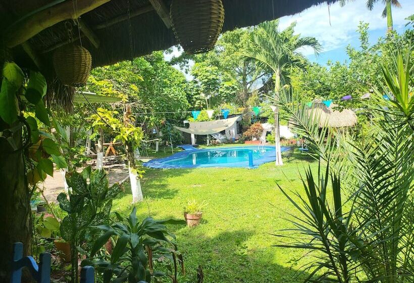 ユースホステル Villa Colibri Bacalar