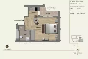 Apartment The Residence Gare