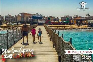 هتل آپارتمان Chalet In Bluebay Asia Resort Ain Sokhna