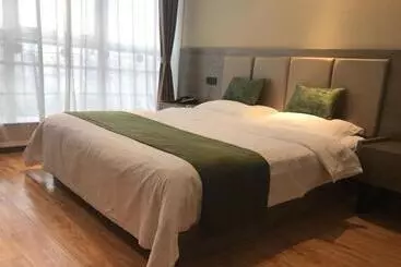 Hotelli Greentree Inn Jiangsu Yangzhou Gaoyou Tonghu Road Beihai Express