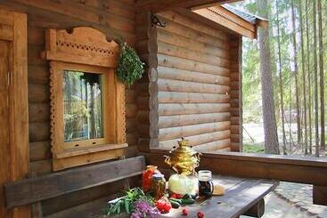 별장 Shishki Na Lampushke   Russkaya Derevnya