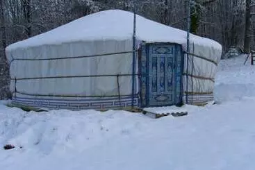 ホテル Moulin De La Jarousse   Les Yourtes