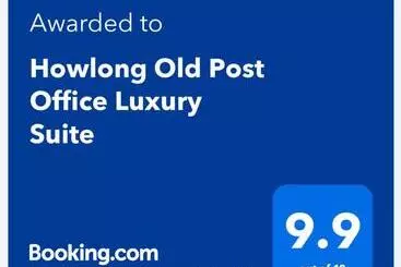 ベッドアンドブレックファースト Howlong Old Post Office Luxury Suite
