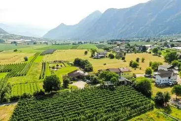 تختخواب و صبحانه Agritur Airone Bed & Camping