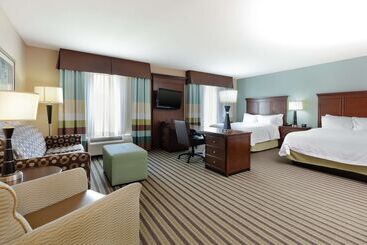 公寓式酒店  Hampton Inn & Suites Adairsvillecalhoun Area