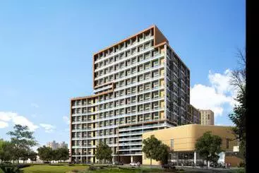 Appartement-hotel Thumb Plaza Apartel Qingdao Sunland