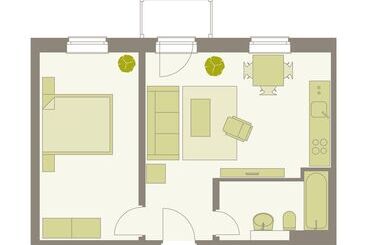 تختخواب و صبحانه Aparthotel Am Zwinger