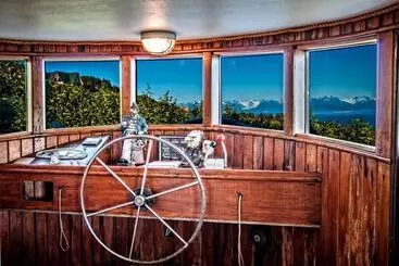 Mökkimajoitus Alaska Adventure Cabins