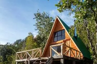 ツーリストアパートメント Cabaña De Montaña A Orillas Del Lago Inferior