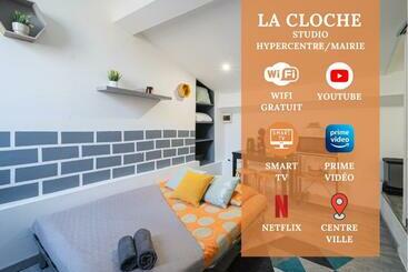 游客公寓 La Cloche Studio Hypercentre Mairie