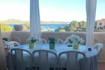 ツーリストアパートメント Appartamento Porto Cervo   Cala Romantica Con Vista Mare