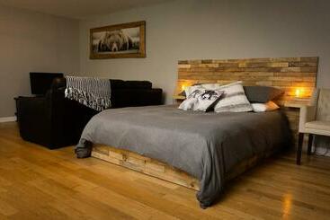 아파트호텔 Superbe Condo à 5 Minutes Du Mont Orford