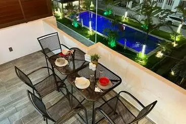 Ferienwohnungen Penthouse Manzanillo Exclusivo Con Alberca