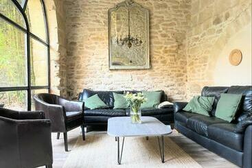 游客公寓 La Bastide Du Chateau Charme Piscine