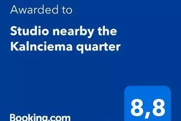 آپارتمان‌های توریست‌ها Studio Nearby The Kalnciema Quarter