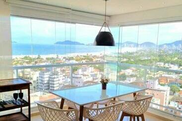 游客公寓 Apartamento Sol Dourado Vista Mar Guarujá Enseada