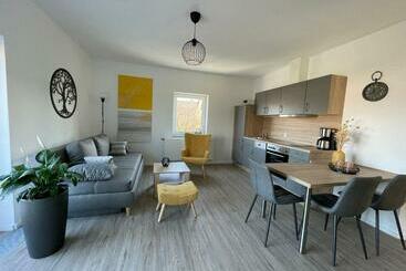 游客公寓 Moderne Wohnung Mit Balkon Inmitten Der Lausitz