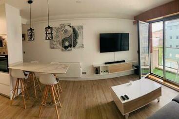 관광객 아파트 Apartamento Moderno Malpica
