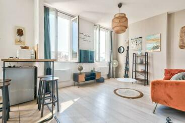 游客公寓 Super T2 à 10min A Pied De La Gare Saint Charles