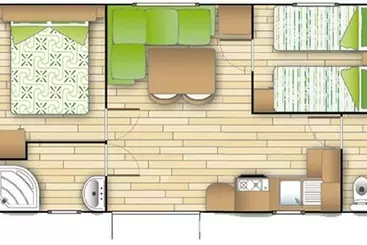 בקתות Camping Vallée Du Paradis