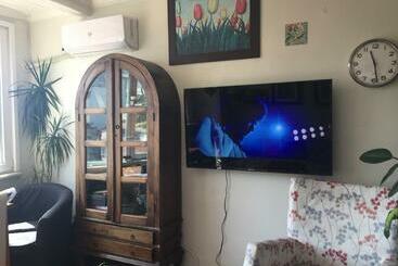 Жильё для туристов Full Furnished With Bosphorus View In Arnavutkoy