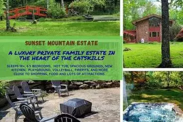 Turistihuoneistot Sunset Estate In The Catskills