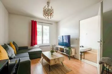 ツーリストアパートメント Beautiful Apartment Close To Disneyland Bailly Romainvilliers Welkeys