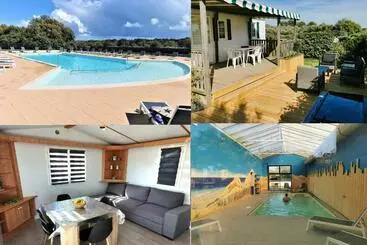 ツーリストアパートメント Chalet Proche De La Mer Piscines Chauffees