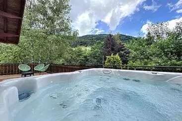 Turist apartmanları Les Cimes Blanches Cledicihome Chalet 10 Pers Spa & Grand Terrain 4 Minutes Des Pistes