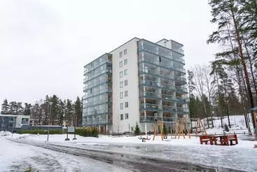 ツーリストアパートメント Kaksio Helsingissä Hyvien Kulkuyhteyksien Varrella