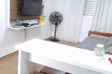 ツーリストアパートメント Apartamento Canto Do Forte Proximo A Praia