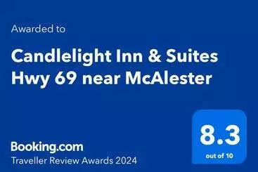 Retkeilymaja Candlelight Inn & Suites Hwy 69 Near Mcalester