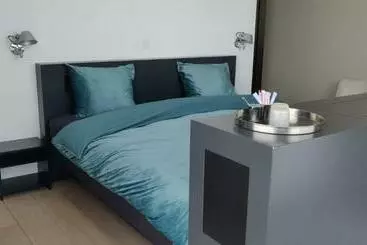 ベッドアンドブレックファースト Bed & Wellness Boxtel, Luxe Kamer Met Airco En Eigen Badkamer, Ligbad