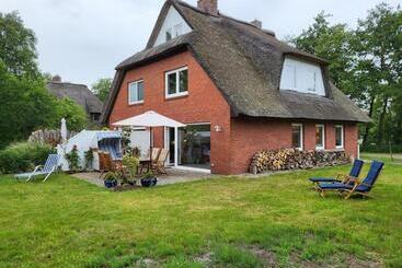 Tourist flats Ferienhaus Dhh Unsere Reetdachbude