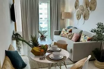 آپارتمان‌های توریست‌ها Ambar 5d   Céntrico Apart Estilo Boho Chic