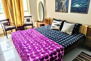 관광객 아파트 Entire Studio Apt/suite Near Mall/metro/expomart